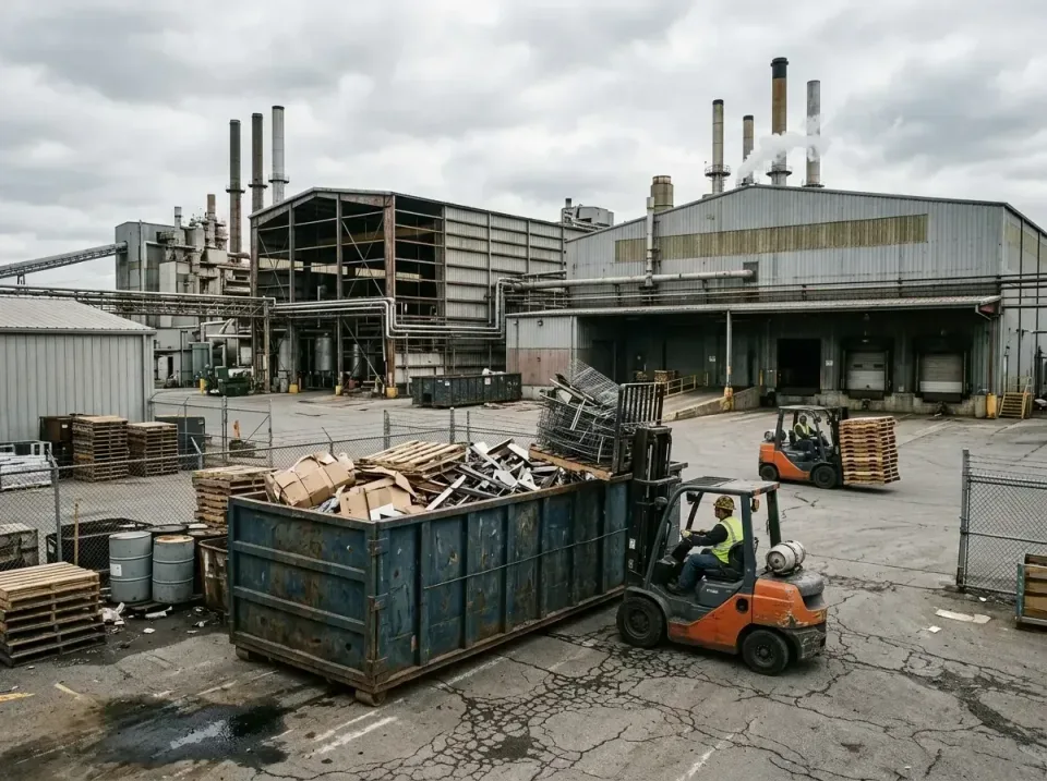 industrial-factory-scrap-conta-003 — frequently asked questions, Cheap Roll-off Dumpster Rentals in McMurray, PA
